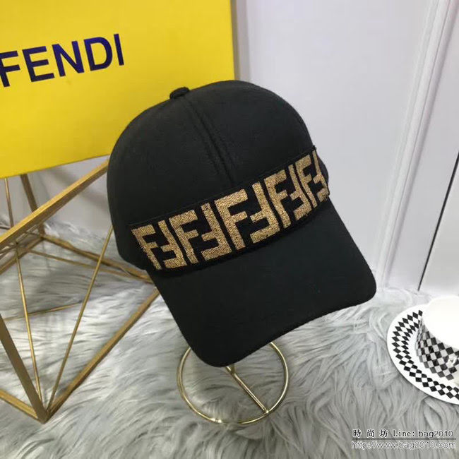FENDI芬迪 時尚百搭款 棒球帽 6881684 LLWJ6285